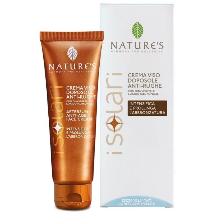 Nature's i Solari Crema Viso Doposole Anti-Rughe 50 ml