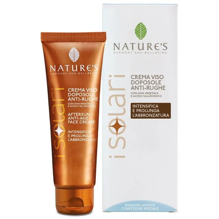 Nature's i Solari Crema Viso Doposole Anti-Rughe 50 ml