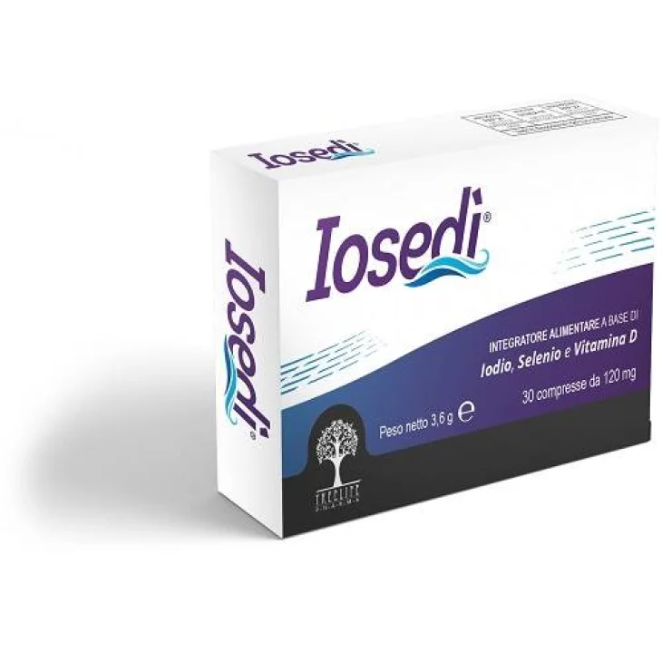 Iosedì Integratore per la Tiroide 30 Compresse