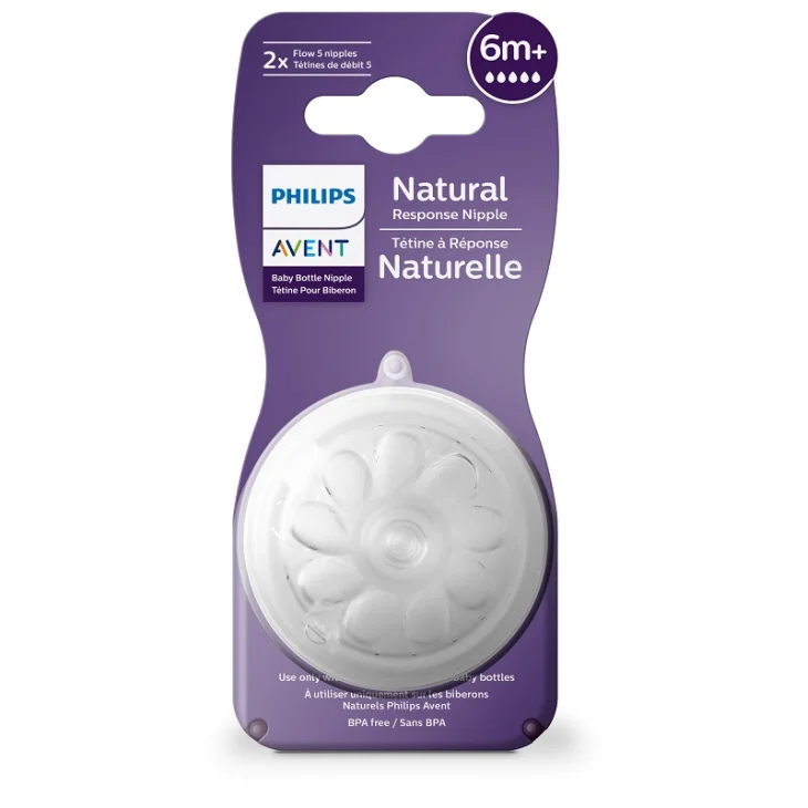 Philips Avent Tettarella Natural Response Flusso 5 6 Mesi+ 2 Pezzi