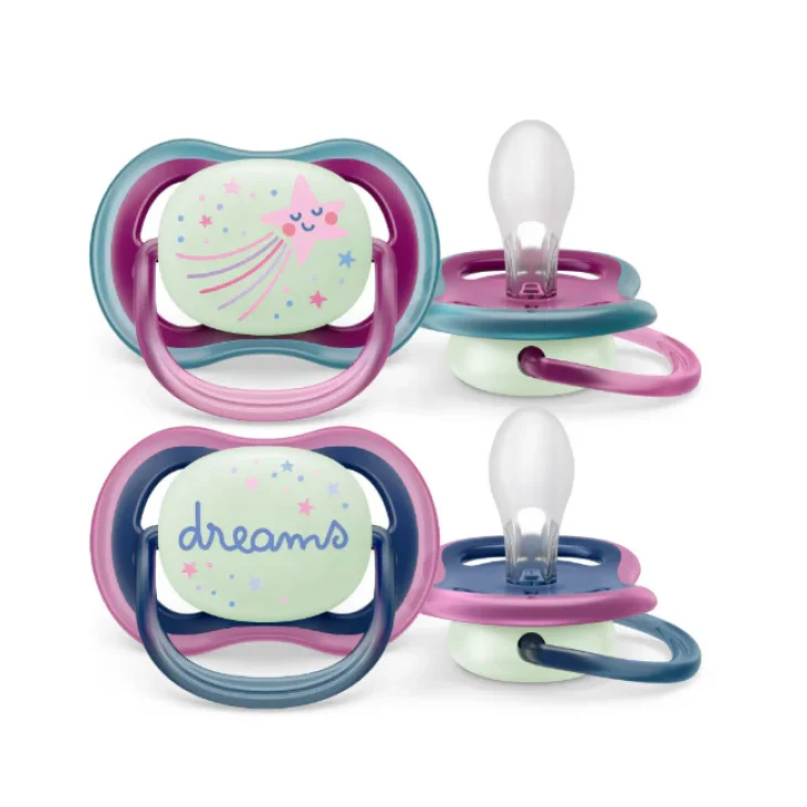 Philips Avent Succhietto Ultra Air Night Time 6-18m Stella Cometa/dreams