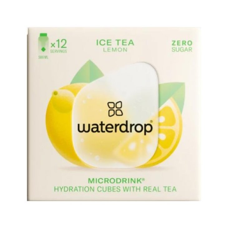 Waterdrop Ice Tea Limone 12 Cubetti