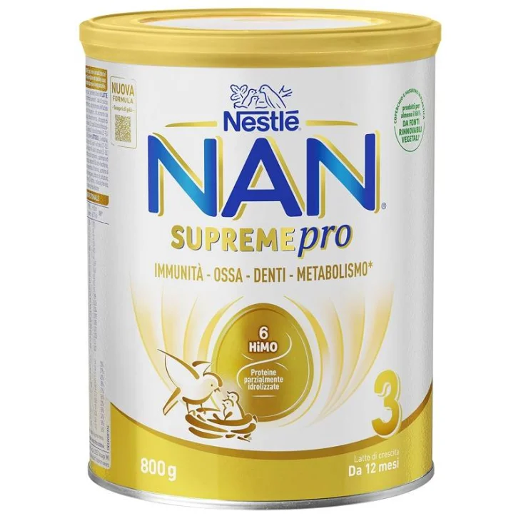 Nestlè NAN Supreme PRO 3 Latte di crescita in Polvere 800 g