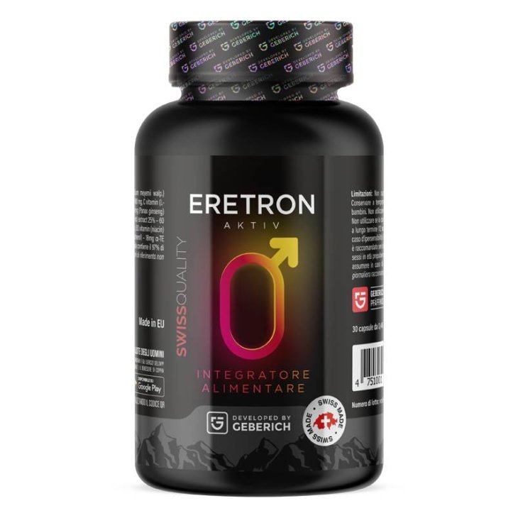 Geberich Eretron Aktiv Integratore per il Benessere Sessuale 30 capsule