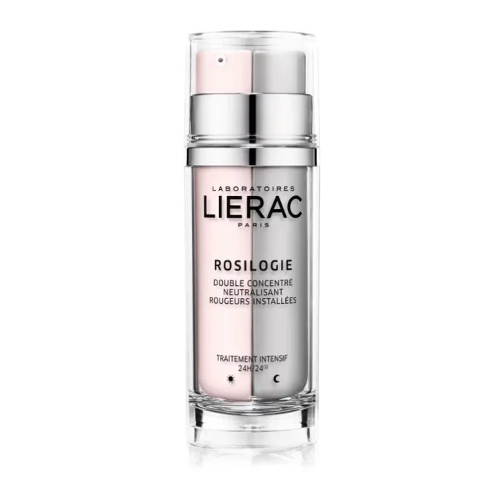 Lierac Rosilogie Doppio Concentrato Neutralizzante Viso Giorno e Notte 30 ml