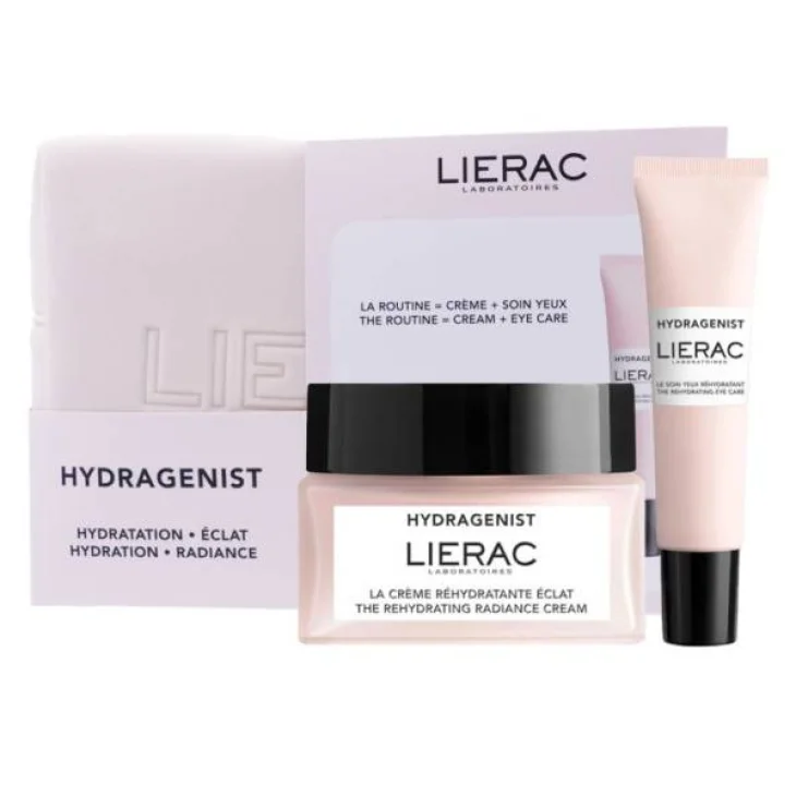 Lierac Trousse Mamma Hydragenist Crema 50 ml + Trattamento Occhi Reidratante 15 ml