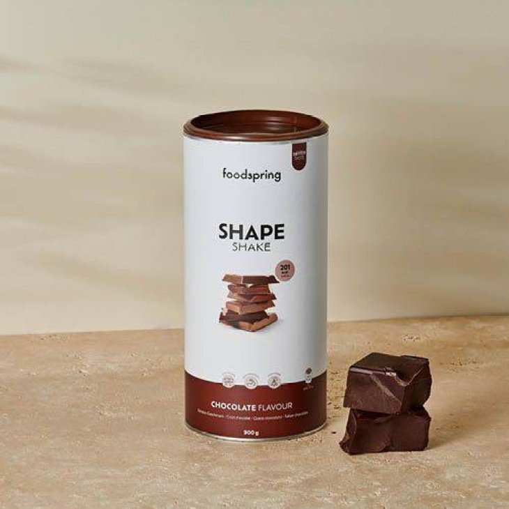 Foodspring Shape Shake Sostituto del Pasto Gusto Cioccolato 900 g