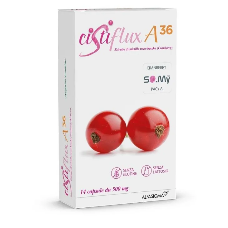 Cistiflux A 36 Integratore per le Vie Urinarie 14 capsule