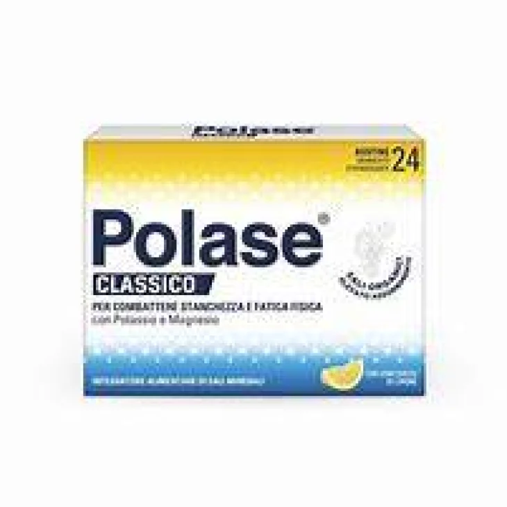 Polase Classico Integratore di Sali Minerali Gusto Limone 24 bustine Promo 2024