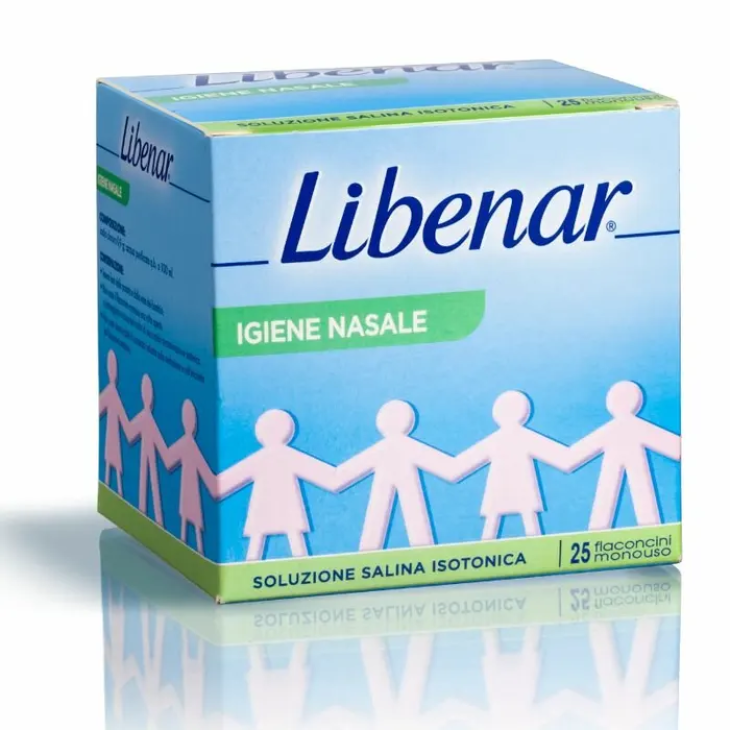 Libenar Soluzione Isotonica Igiene Nasale 25 flaconcini da 5 ml