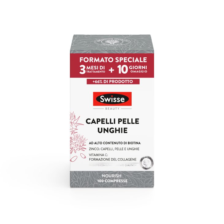 Swisse Integratore Capelli Pelle e Unghie 100 compresse