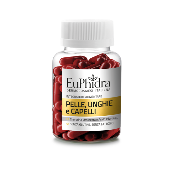 Euphidra Integratore per Pelle Unghie e Capelli 60 capsule