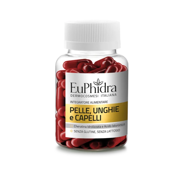 Euphidra Integratore per Pelle Unghie e Capelli 60 capsule