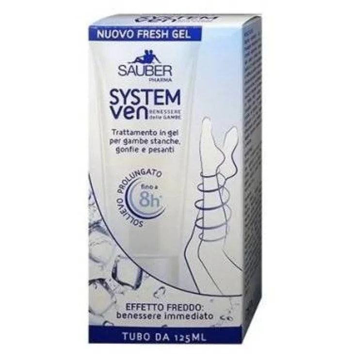 Sauber System Ven Gel Defaticante Gambe 125 ml