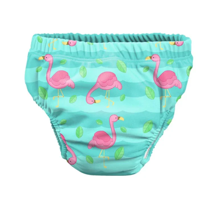 Pss! Costumino Contenitivo da Nuoto Pink Flamingo Taglia M 8/12 KG