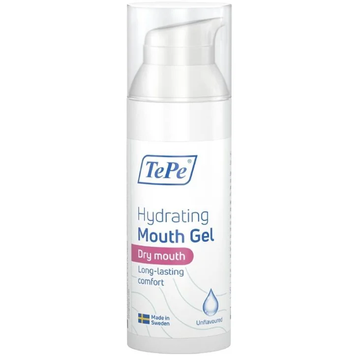 TePe Hydrating Gel Orale non Aromatizzato 50 ml