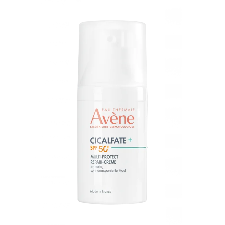 Avène Eau Thermale Cicalfate+ Crema ristrutturante multi-protettiva SPF 50+, efficacia contro i segni residui, Pelle fragilizzata esposta al sole, 30ml Avène Eau Thermale Cicalfate+ Crema ristrutturante multi-protettiva SPF 50+, efficacia contro i segni residui, Pelle fragilizzata esposta al sole, 30ml