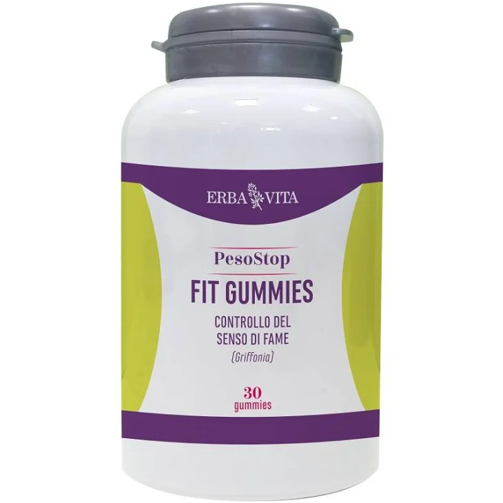 Erba Vita PesoStop Fit Integratore per il Controllo della Fame 30 gummies