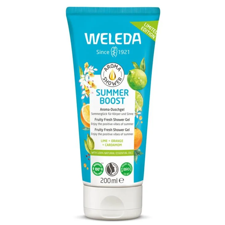Weleda Aroma Shower Summer Boost Gel Doccia 200 ml
