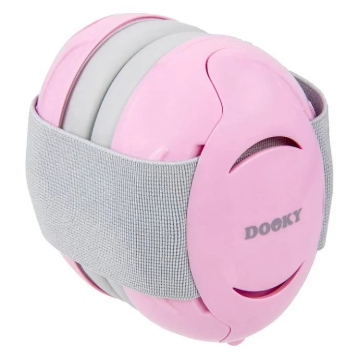 Dooky Cuffia Anti-Rumore per Bambini 0-3 Anni Rosa