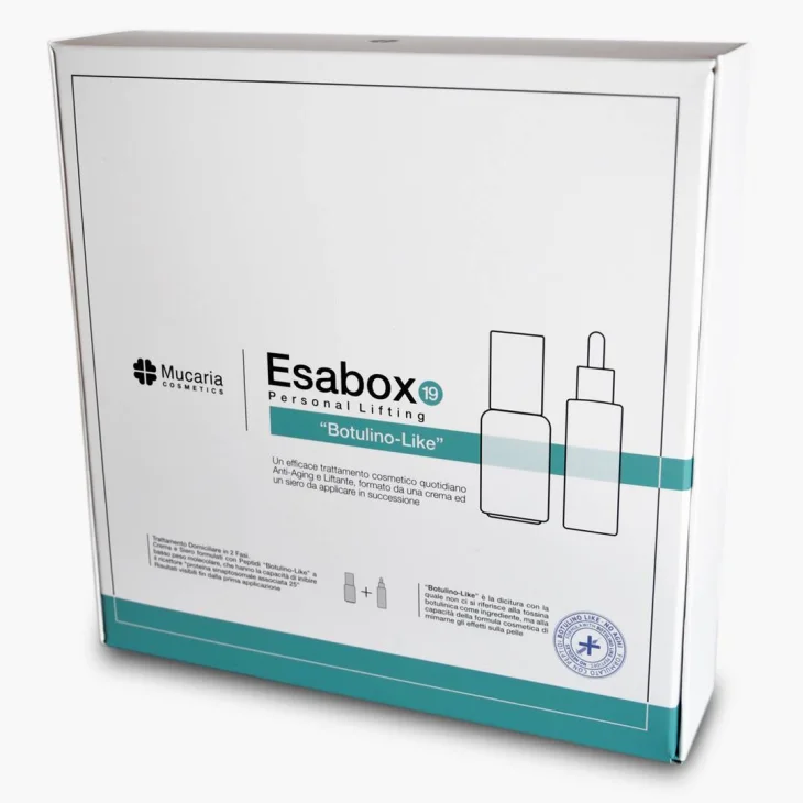 Mucaria Esabox-19 Botulino-Like Kit Personal Lifting Crema 50ml + Siero 30 ml
