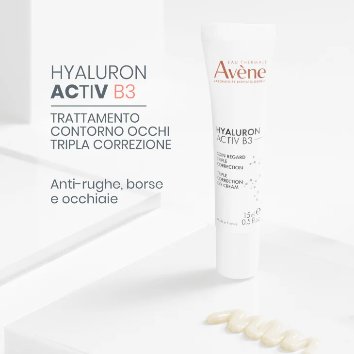 Avène Hyaluron Activ B3 Contorno Occhi Tripla Correzione 15 ml Avène Hyaluron Activ B3 Contorno Occhi Tripla Correzione 15 ml