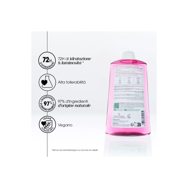 Klorane Shampoo Idratante e Illuminante al Fico d'india 400 ml