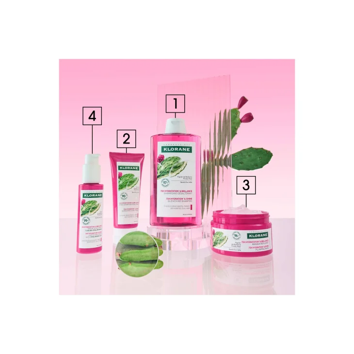 Klorane Shampoo Idratante e Illuminante al Fico d'india 400 ml