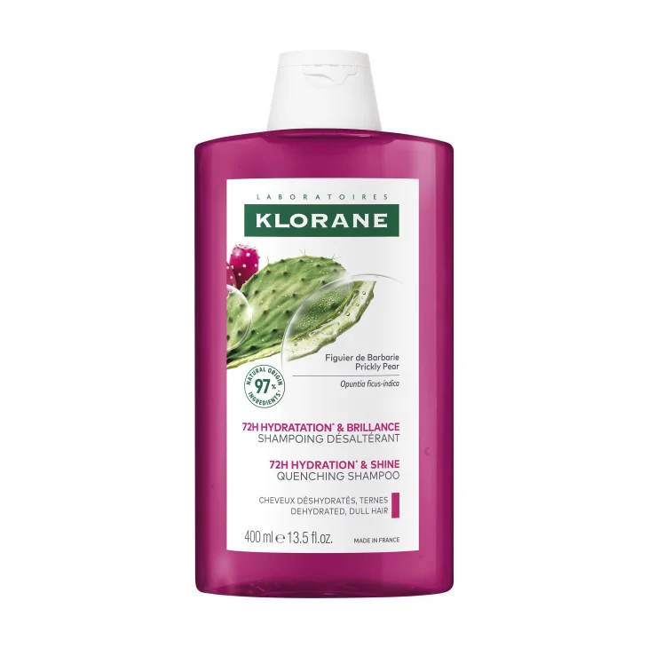 Klorane Shampoo Idratante e Illuminante al Fico d'india 400 ml