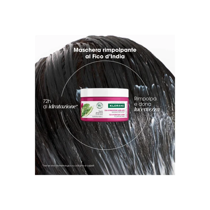 Klorane Maschera Capelli Rimpolpante al Fico d'India 250 ml