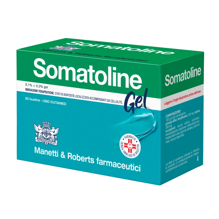 Somatoline Gel 0,1% + 0,3% Anticellulite 30 bustine