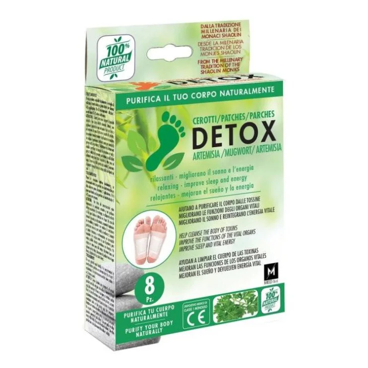 Cerotto Detox Artemisia per eliminare le tossine in eccesso 8 Pezzi