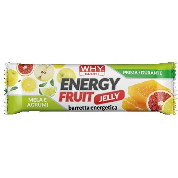 Whysport Energy Fruit Barretta Energetica Mela Agrumi 30 grammi