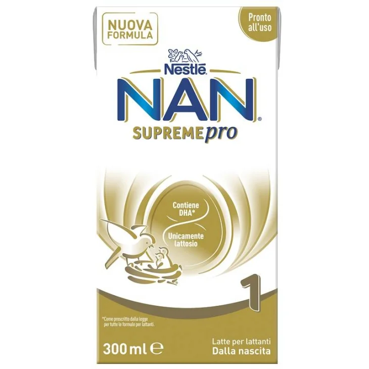 Nestlè Nan Supreme Pro 1 Latte per Lattanti dalla Nascita 300 ml