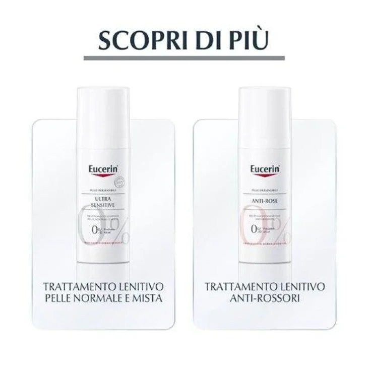 Eucerin UltraSensitive Trattamento Lenitivo Pelle secca 50 ml