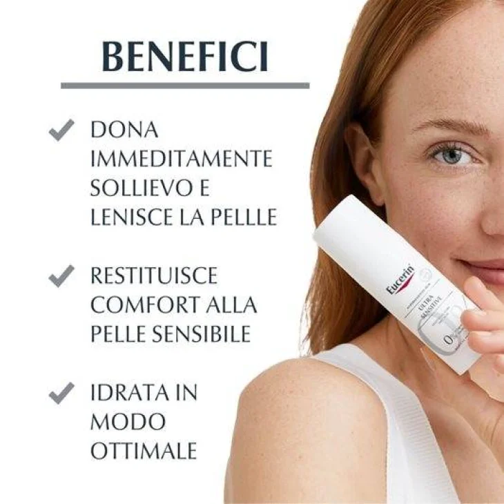 Eucerin UltraSensitive Trattamento Lenitivo Pelle secca 50 ml