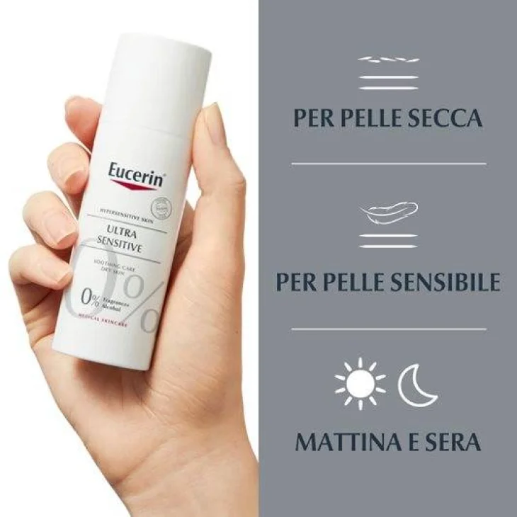 Eucerin UltraSensitive Trattamento Lenitivo Pelle secca 50 ml