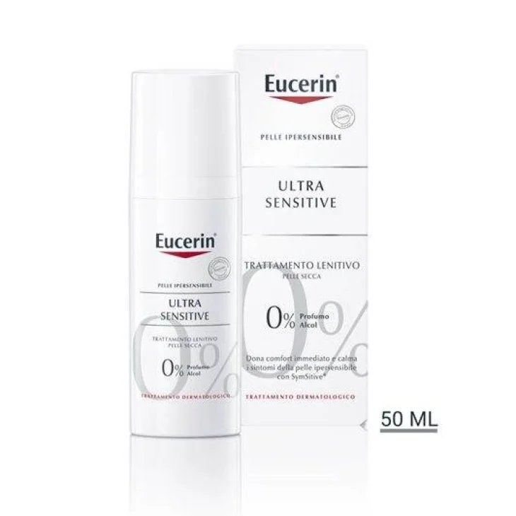 Eucerin UltraSensitive Trattamento Lenitivo Pelle secca 50 ml