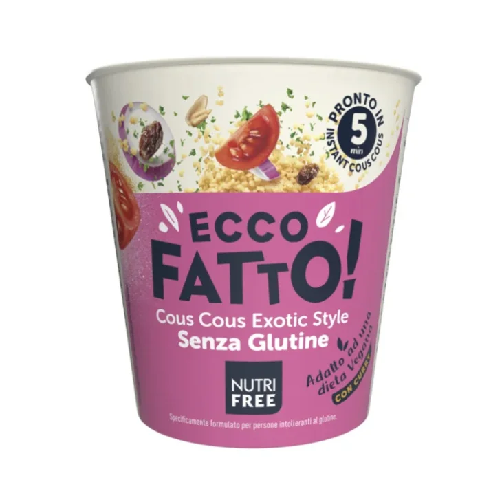 Nutrifree Ecco Fatto Cous Cous Exotic Style 70 G