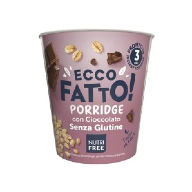 Nutrifree Ecco Fatto Porridge Cioccolato 50 G