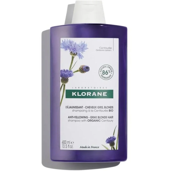 Klorane Shampoo alla Centaurea Bio Antigiallo 200 ml