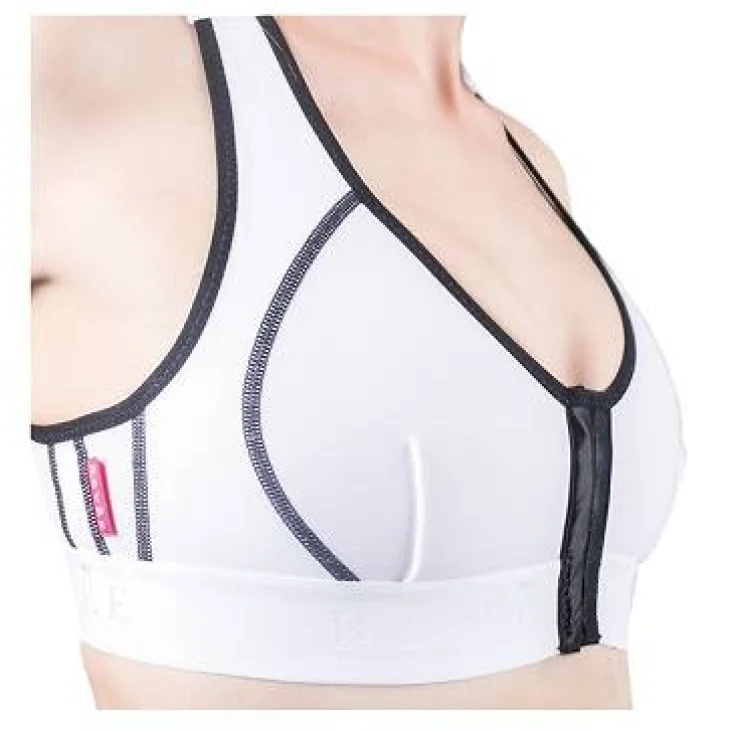 Revèe Bra Laetitia Reggiseno Post-Operatorio Bianco 3XL