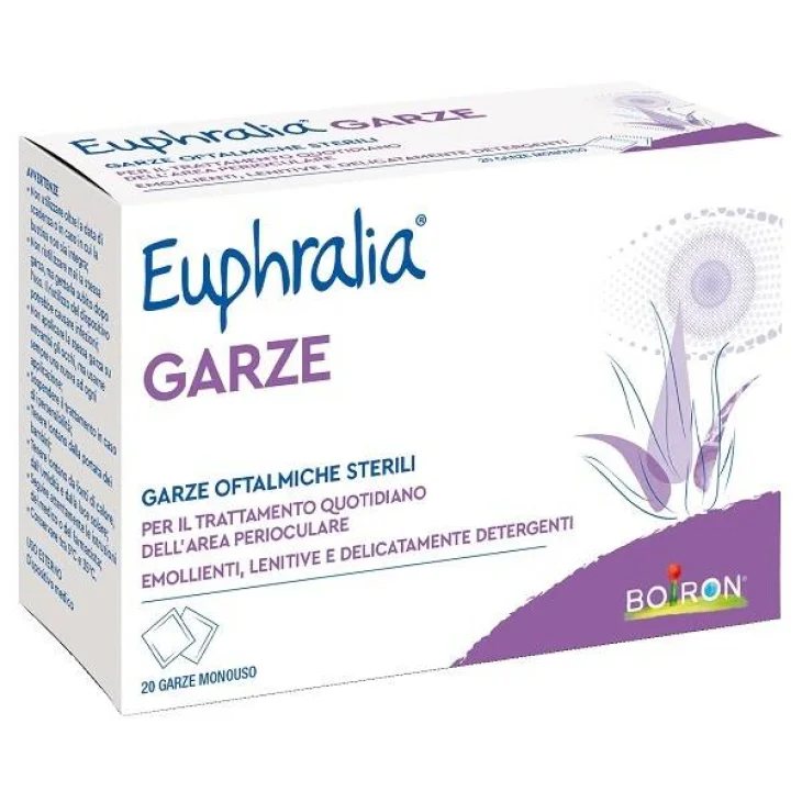 Boiron Euphralia Garze Oftalmiche Monouso 20 Pezzi