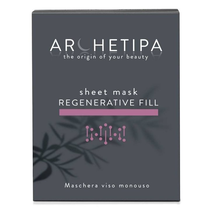 Archetipa Sheet Mask Regenerative Fill Maschera Rimpolpante Viso 12 ml