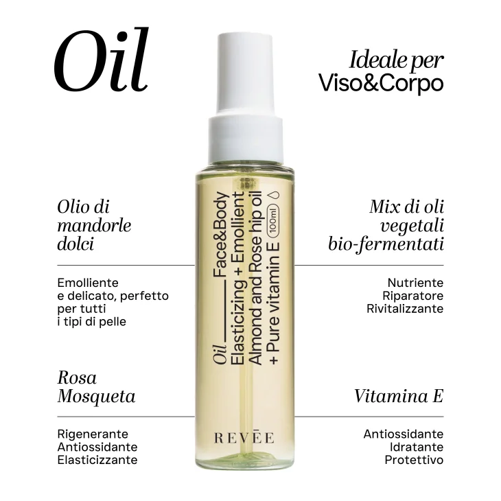 Revèe Oil Elasticizzante Lenitivo e Idratante 100 ml