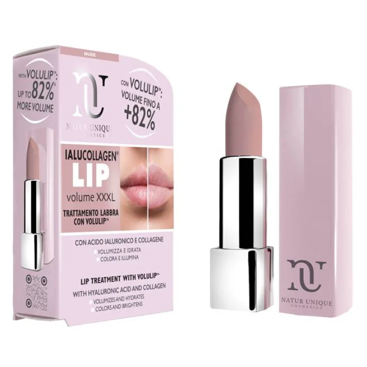 Natur Unique Ialucollagen Lip Volume XXXL Colore Nude 4.2 ml