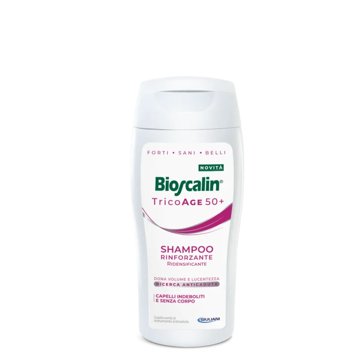 Bioscalin Tricoage 50+ Shampoo Rinforzante Ridensificante 200 ml