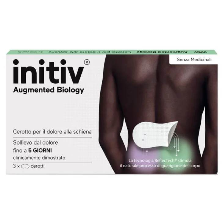Initiv Cerotto Dolore Schiena 3 pezzi