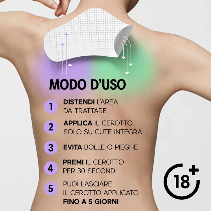 Initiv Cerotto Dolore Collo 3 pezzi