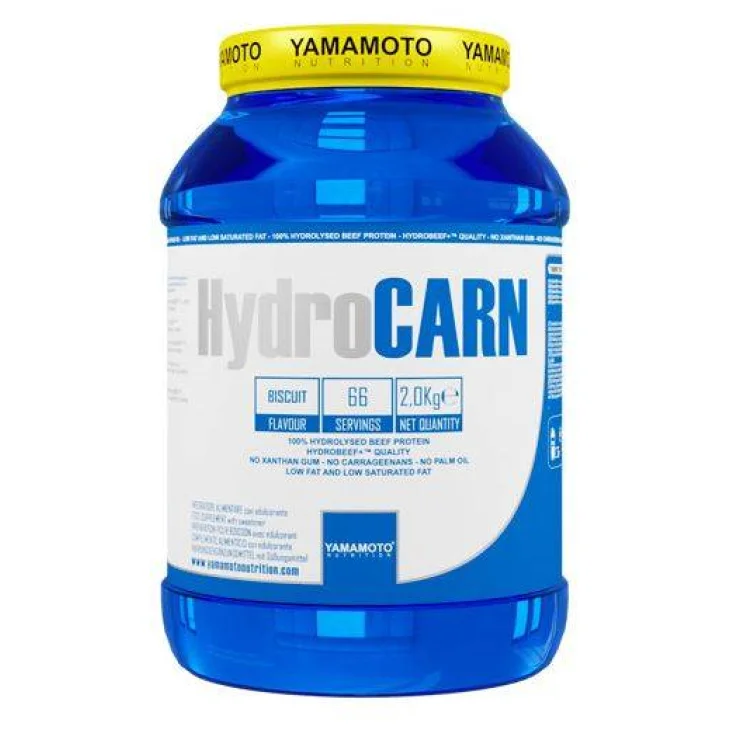 Yamamoto Nutrition HydroCarn Integratore di Proteine Gusto Biscotto 2 Kg
